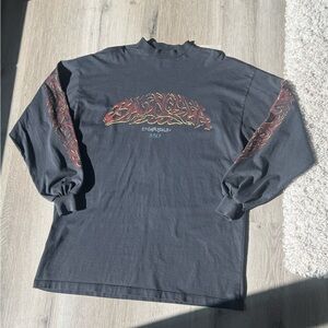 Balenciaga Offshore logo long sleeve tee 2023 denma